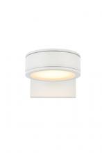 Elegant LDOD4018WH - Raine Integrated LED Wall Sconce in White