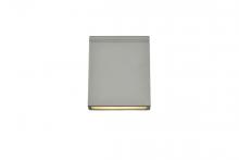 Elegant LDOD4023S - Raine Integrated LED Wall Sconce in Silver