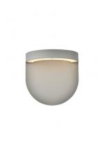 Elegant LDOD4031S - Raine Integrated LED Wall Sconce in Silver