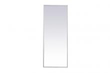 Elegant MR41436WH - Metal Frame Rectangle Mirror 14 Inchx36 Inch in White