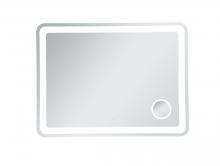 Elegant MRE53648 - Lux 36inx48in Hardwired LED Mirror with Magnifier and Color Changing Temperature