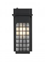 Elegant OD360W12BK - Wall sconce W5"* H12" E5" L1 Black