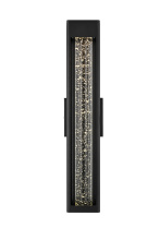 Elegant OD604W22BK - Wall Sconce W4.7"xD4.8"xH21.6" Lt1/LED/11W Black