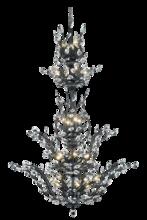 Elegant V2011G54DB/RC - Orchid 25 Light Dark Bronze Chandelier Clear Royal Cut Crystal