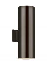 Visual Comfort & Co. Studio Collection 8313902-10 - Outdoor Cylinders Large Two Light Outdoor Wall Lantern