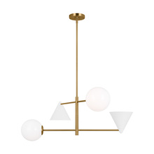 Visual Comfort & Co. Studio Collection AEC1104MWTBBS - Cosmo Large Chandelier