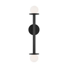 Visual Comfort & Co. Studio Collection KWL1012MBK - Nodes Double Sconce
