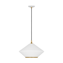 Visual Comfort & Co. Studio Collection TP1221MWTBBS - Stanza Extra Large Pendant