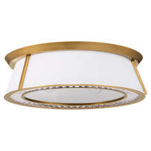 Quorum 3382-4-47 - GORHAM 22" FLUSH MOUNT - BRB