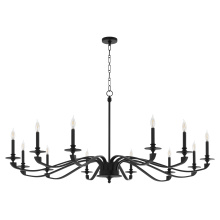 Quorum 6240-12-59 - CHANTELLE 12LT CHANDELIER - MB