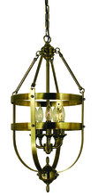 Framburg 1016 AB - 5-Light Antique Brass Hannover Dining Chandelier