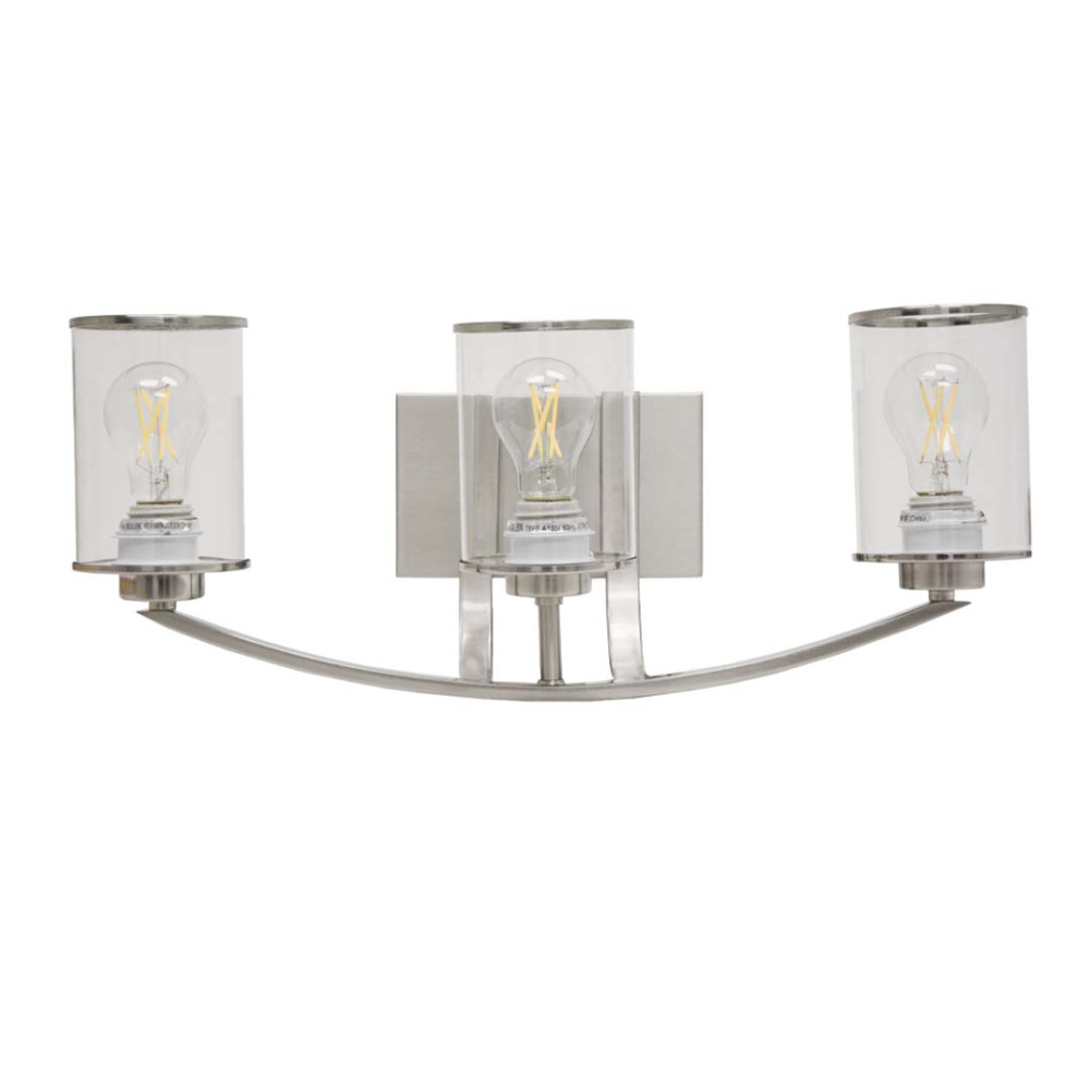 Lexington 3-Light Clear Glass Vanity - NK