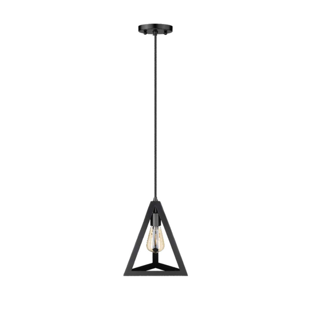Vivio Astra 1-Light Triangle Pendant - MB