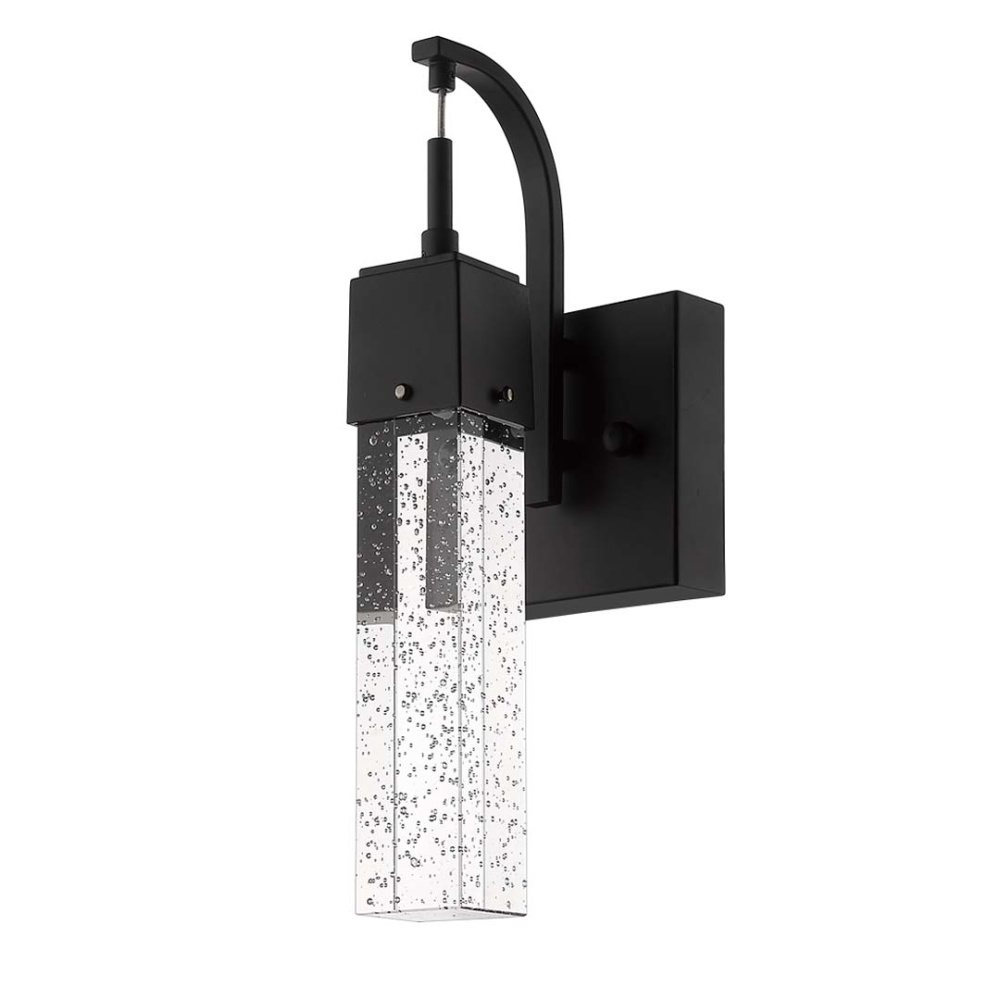 Vivio 12" 8W LED Pixi Wall Sconce - Matte Black