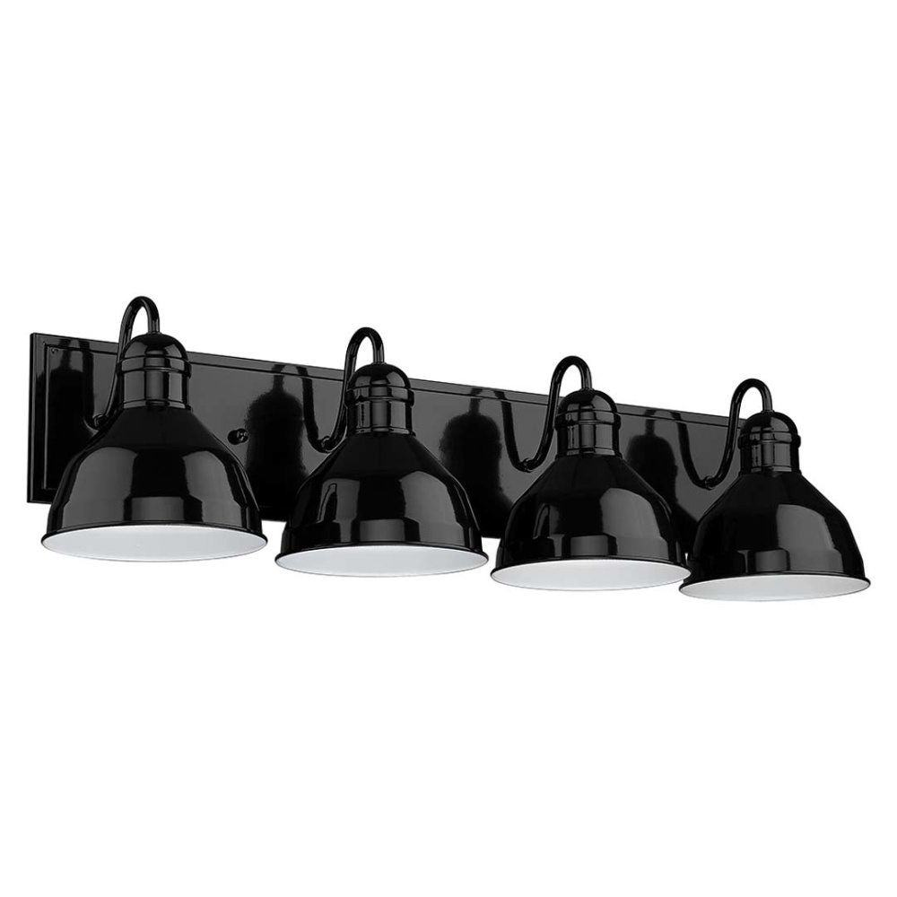 Vivio Gia 4-Light Vanity - Glossy Black