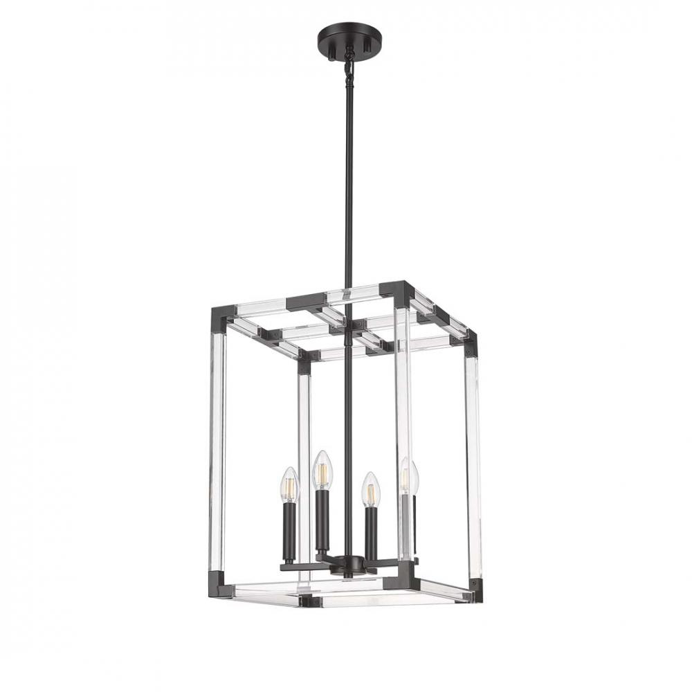 Vivio Neva 4-Light Acrylic Pendant - MB