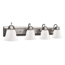 HOMEnhancements 20229 - Zora 4-Light 30" Square Back Vanity - NK