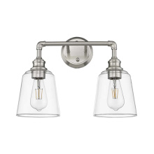 HOMEnhancements 70199 - Vivio Milla 2-Bulb Vanity Light - NK