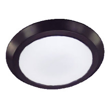 HOMEnhancements 19773 - Matte Black 5/6" LED Disk Light - 15W - 3000K Dimmable