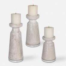 Uttermost 17966 - Uttermost Kyan Ceramic Candleholders, S/3