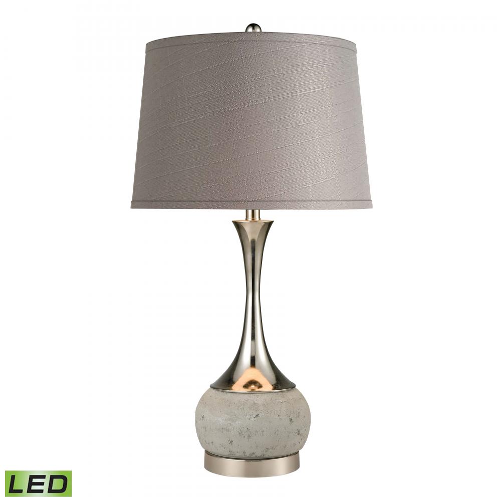 Septon 29'' High 1-Light Table Lamp - Polished Concrete - Includes LED Bulb