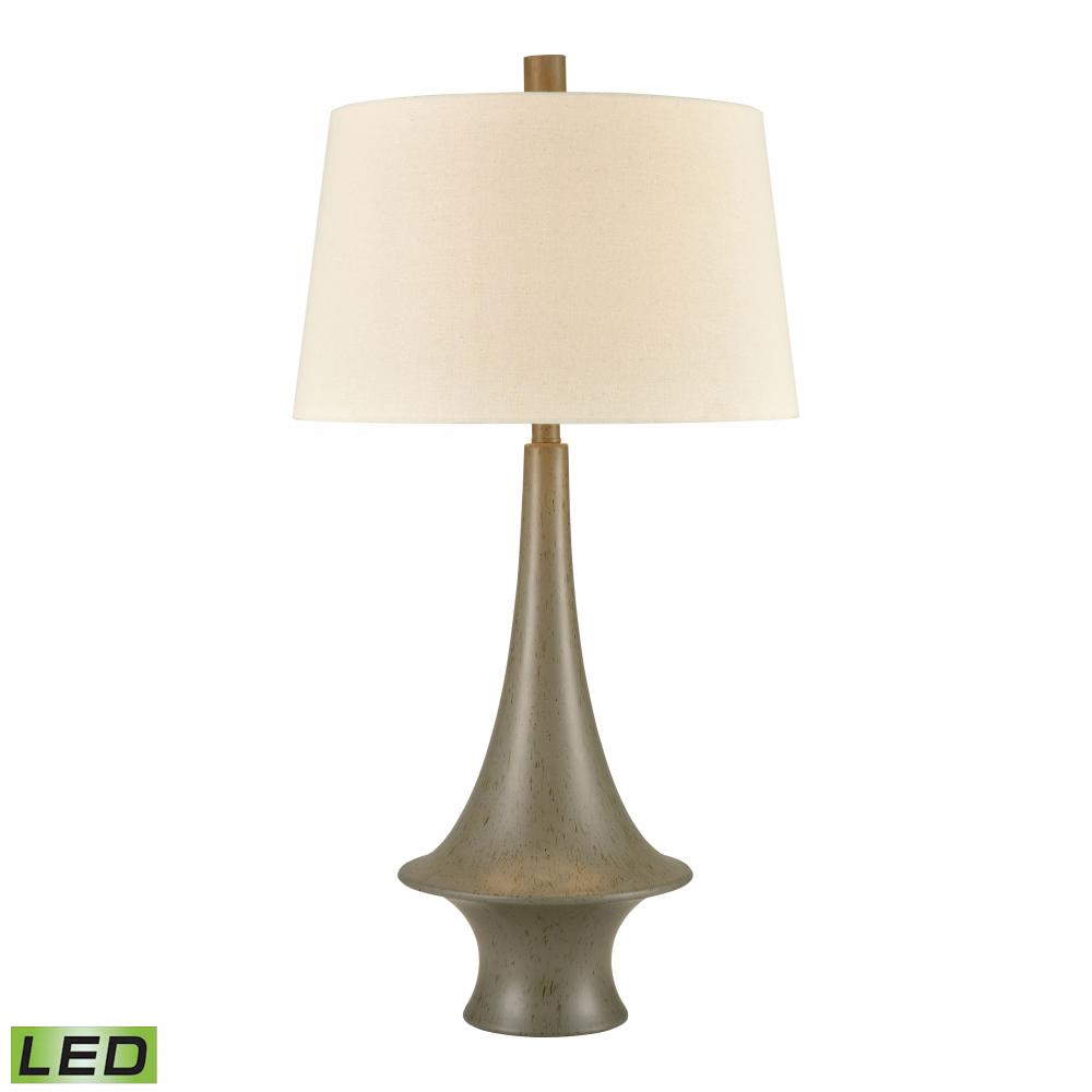 Winchell 33'' High 1-Light Table Lamp - Polished Concrete - Includes LED Bulb