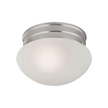 ELK Home 7021FM/20 - Thomas - Mushroom 8'' Wide 1-Light Flush Mount - Brushed Nickel