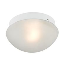 ELK Home 7351FM/40 - Thomas - Mushroom 7'' Wide 1-Light Flush Mount - White