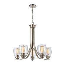 ELK Home CN320522 - Thomas - Calistoga 25'' Wide 5-Light Chandelier - Brushed Nickel