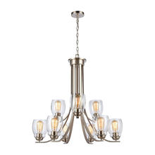 ELK Home CN320922 - Thomas - Calistoga 30.5'' Wide 9-Light Chandelier - Brushed Nickel