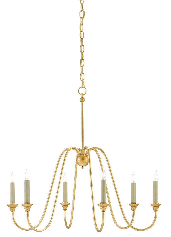 Orion Gold Small Chandelier