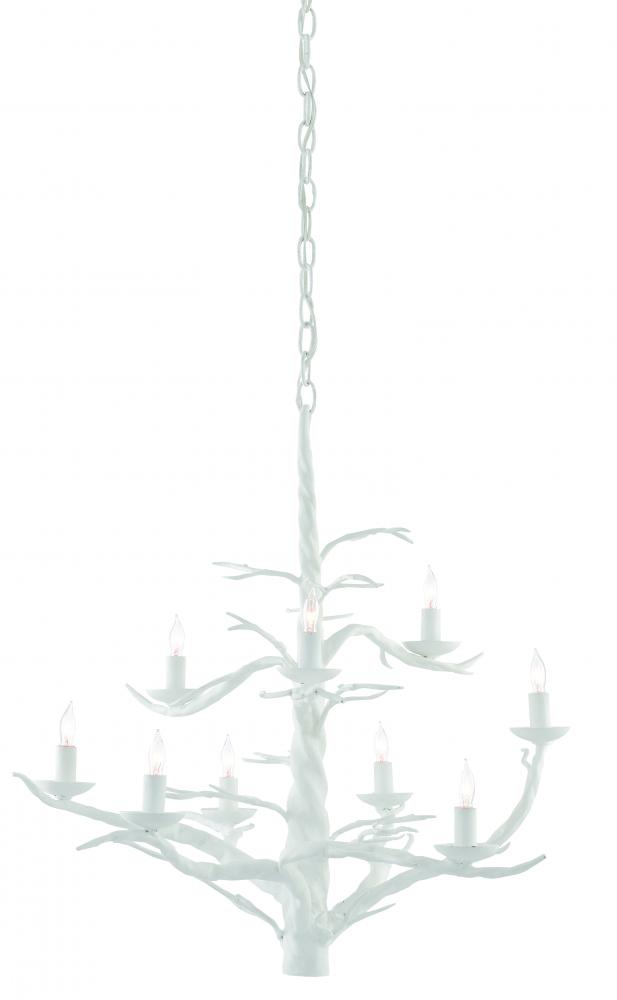 Treetop White Large Chandelier