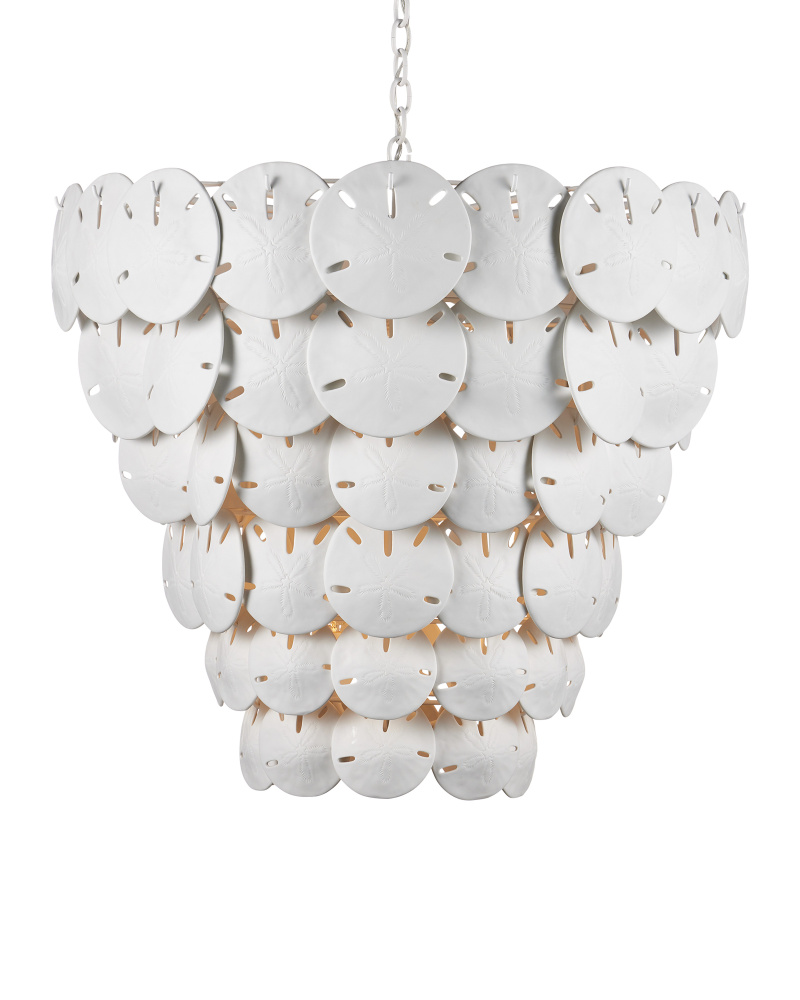 Tulum Extra Large White Chandelier