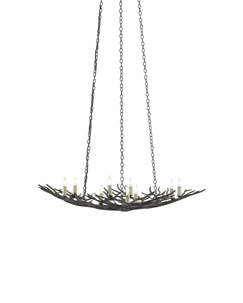 Rainforest Small Bronze Chandelier