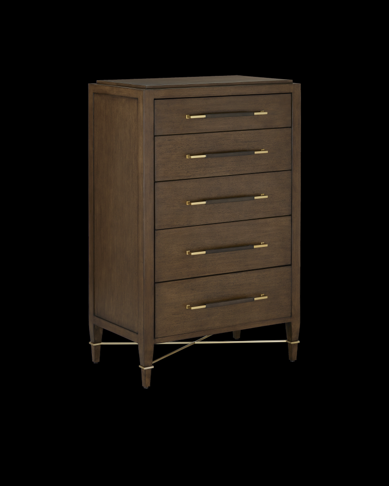 Verona Chanterelle Five-Drawer