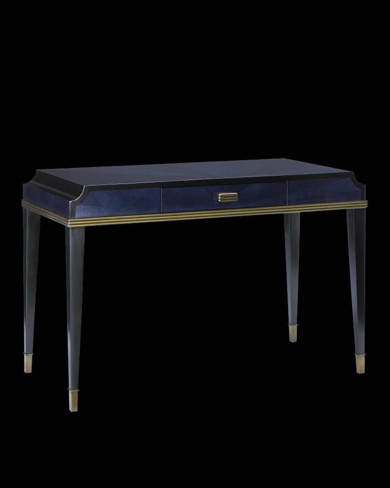 Kallista Blue Writing Desk