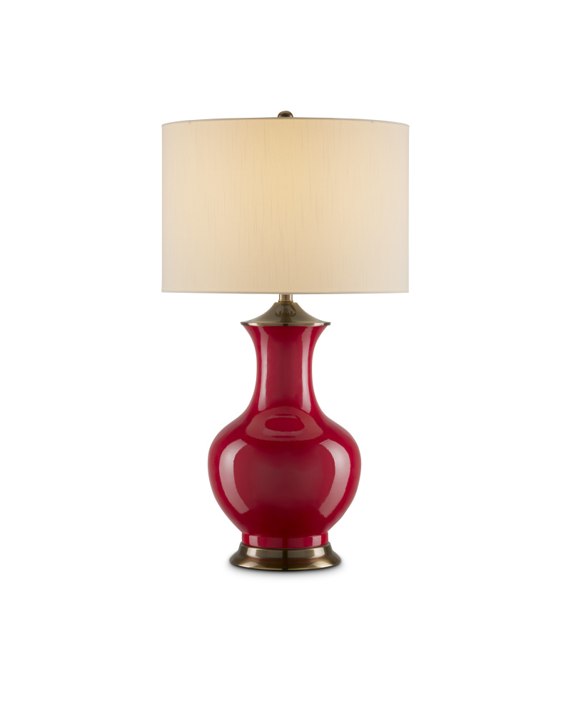 Lilou Red Table Lamp