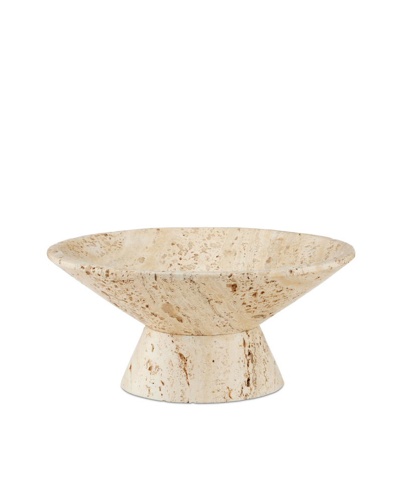 Lubo Travertine Small Bowl