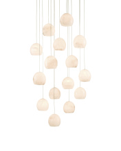 Currey 9000-0898 - Lazio 15-Light Round Multi-Drop Pendant