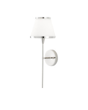 Currey 5800-0002 - Brimsley Nickel Wall Sconce