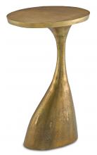 Currey 4000-0074 - Ishaan Brass Accent Table