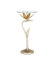 Currey 4000-0147 - Paradiso Silver & Gold Accent Table