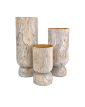 Currey 1200-0739 - London Sky Vase Set of 3