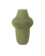 Currey 1200-0895 - Green Plisse Large Vase