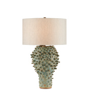 Currey 6000-0744 - Sea Urchin Green Table Lamp