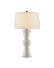 Currey 6198 - Upbeat White Table Lamp