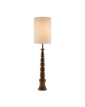 Currey 8000-0034 - Malayan Natural Floor Lamp