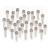 Currey 9000-1031 - Medusa 30-Light Linear Multi-Drop Pendant