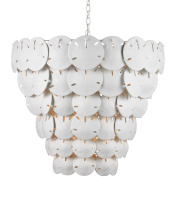Currey 9000-1252 - Tulum Extra Large White Chandelier