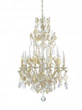 Currey 9162 - Buttermere Crystal & Shell Chandelier